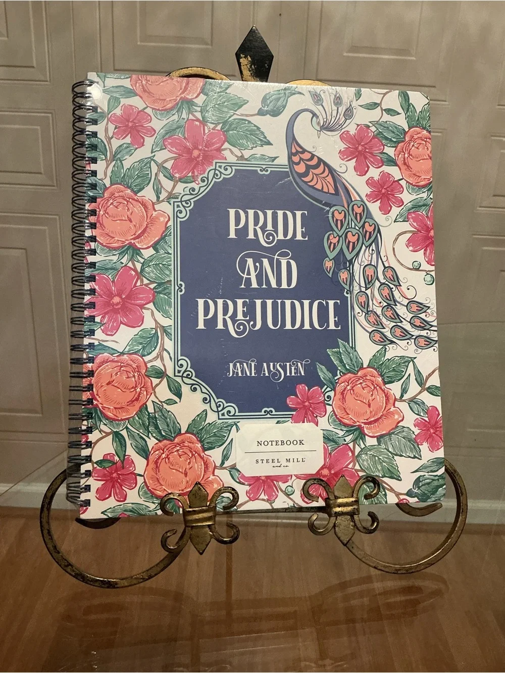 Brand New Pride & Prejudice Ring Writing Journal Notebook